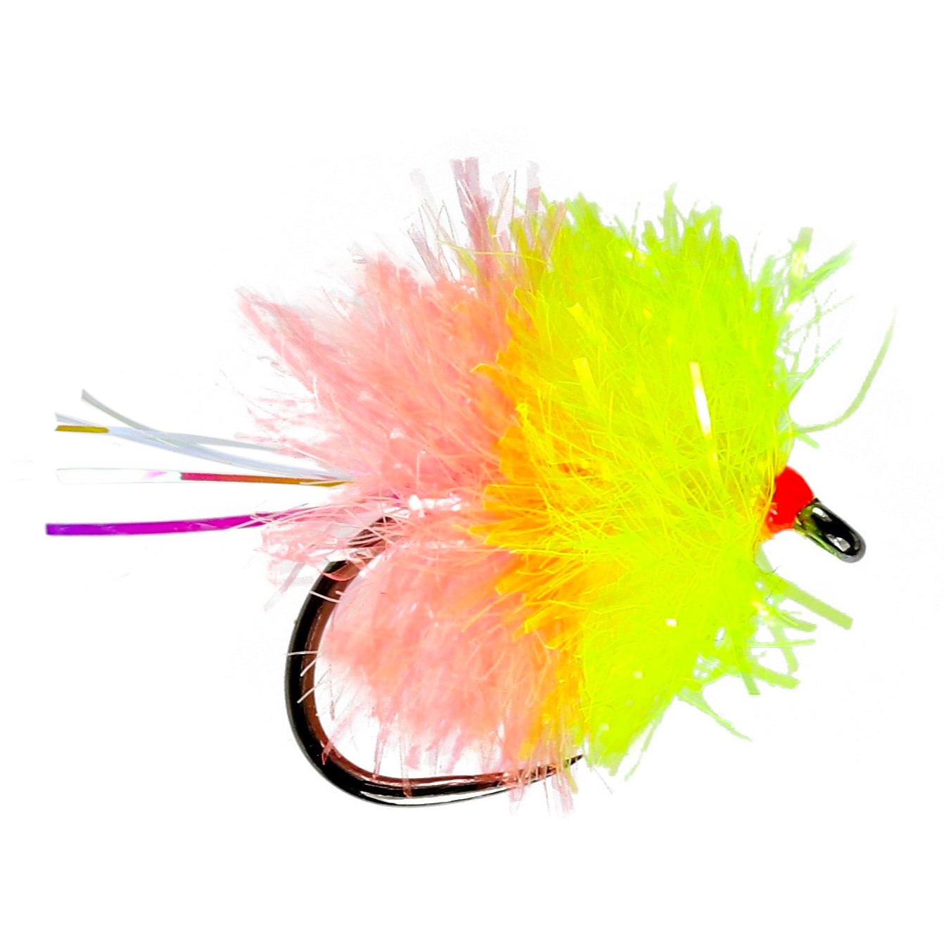 Caledonia Flies Blob Peach Pea Barbless #10 Fishing Fly