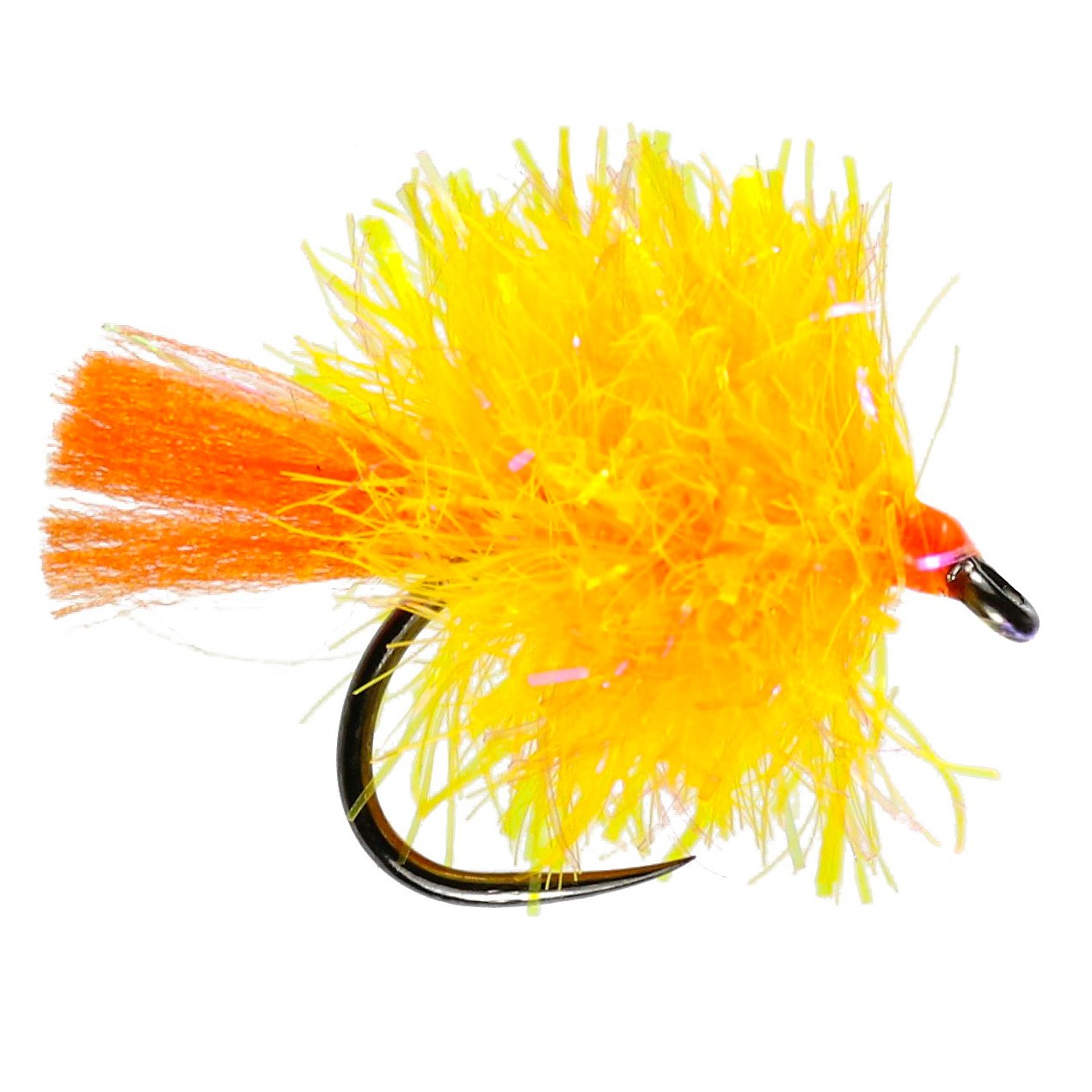 Caledonia Flies Blob Orange Barbless #10 Fishing Fly