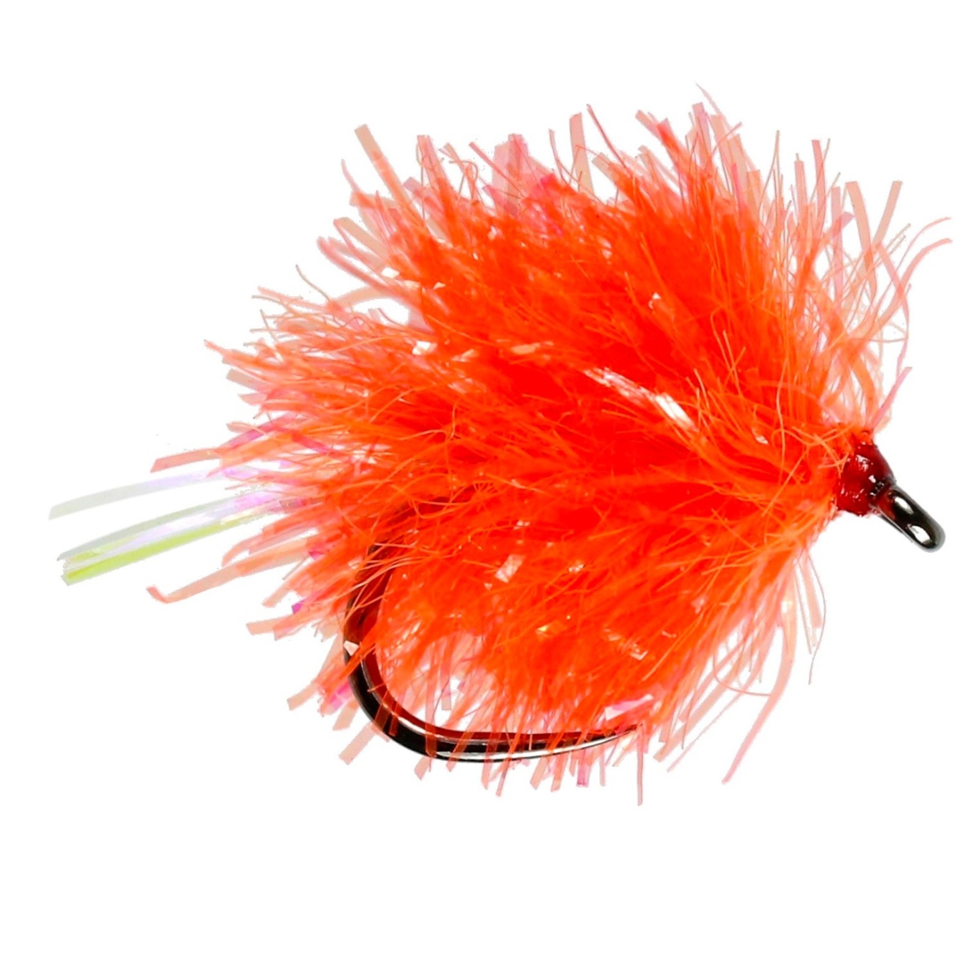 Caledonia Flies Blob Fire Orange Barbless #10 Fishing Fly