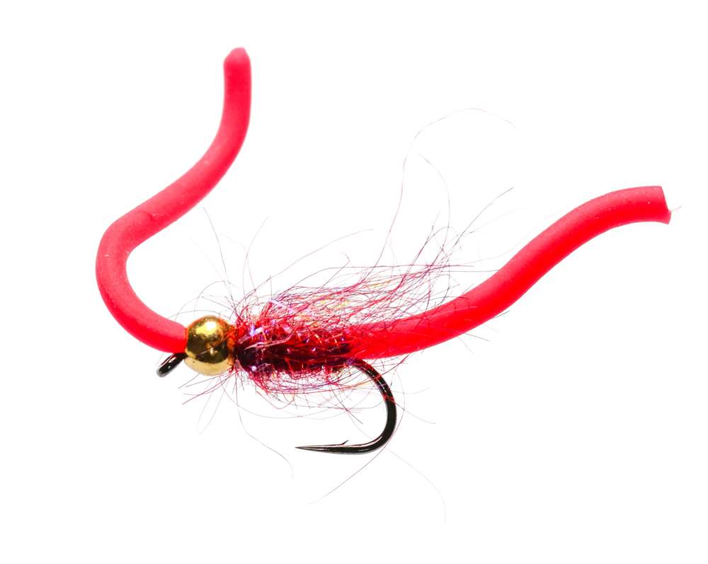  18 Pc Squirmy Wormy Set – San Juan Red, Sizes #10, 12 and 14 –  Wet Worm Fly Fishing Flies for Trout, Panfish, Bass by Thor Outdoor :  Sports & Outdoors