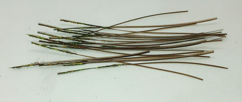 Veniard Hand Stripped Peacock Quills Natural Fly Tying Materials