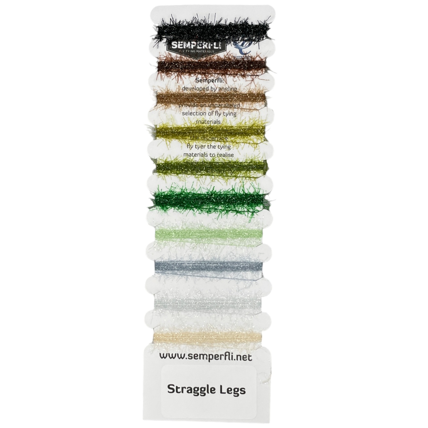 Semperfli Straggle Legs Multicard Natural Colours