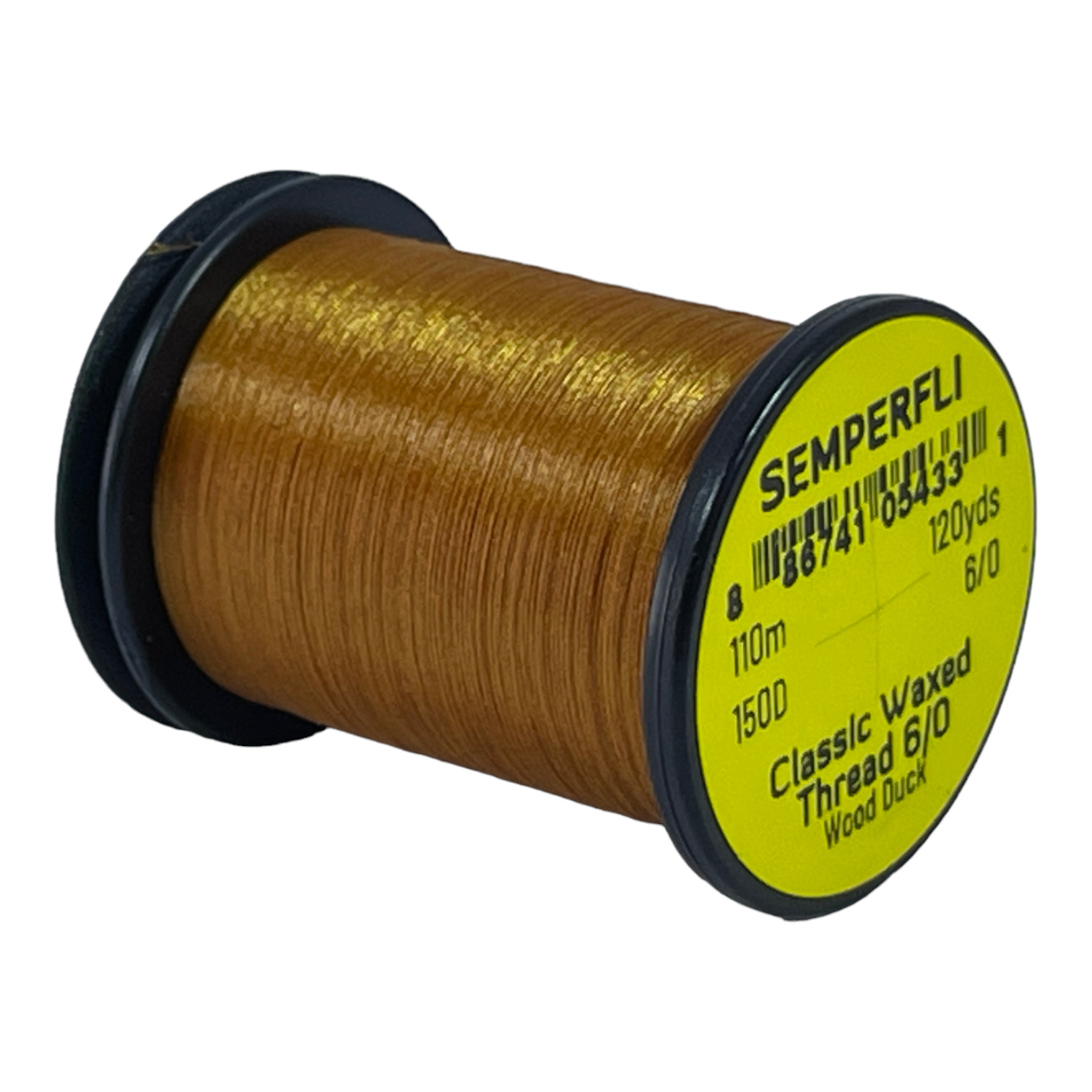 Semperfli Classic Waxed Thread 6/0 110m (120 Yards) Wood Duck