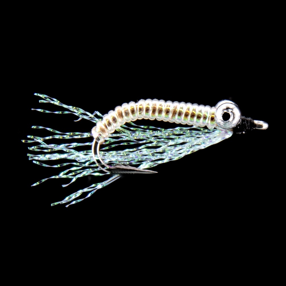The Essential Fly Saltwater Crazy Charlie Aqua Fishing Fly Size 6