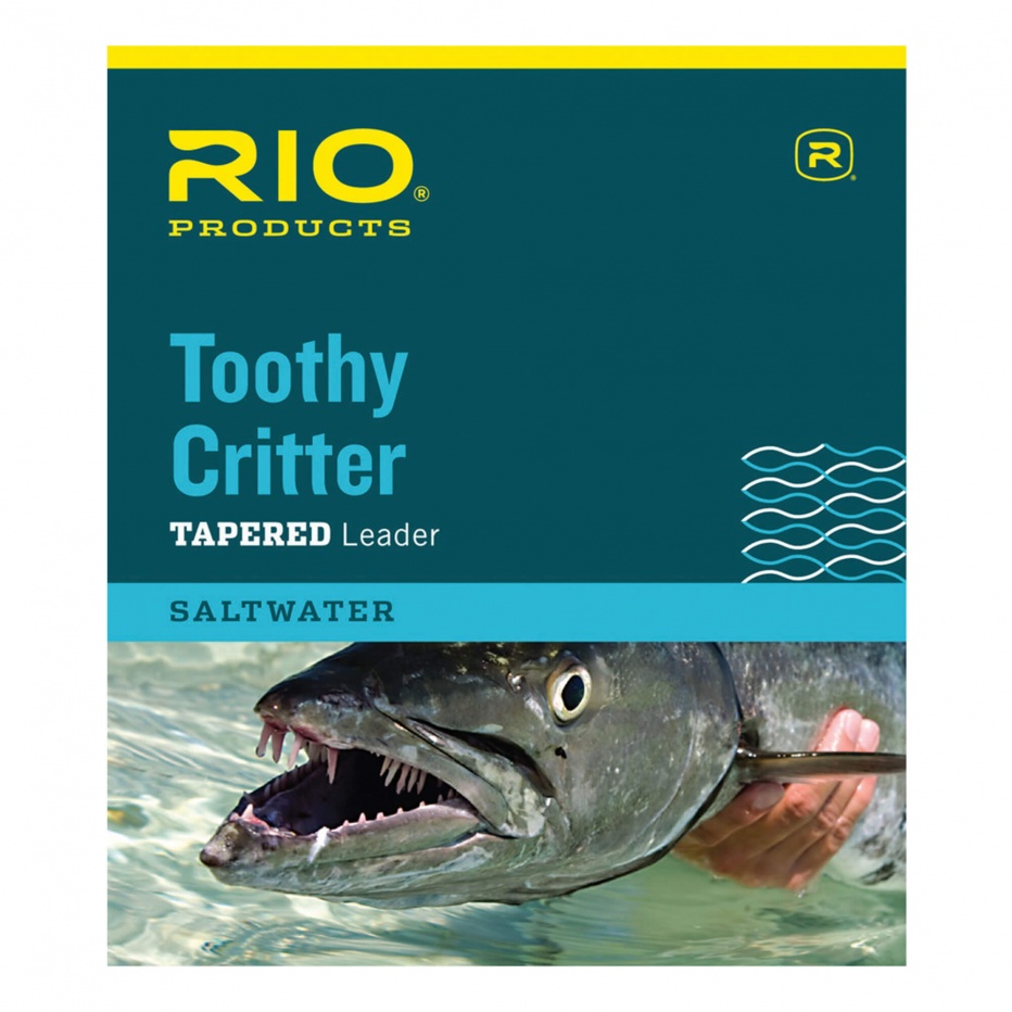 Rio Products Toothy Critter Tapered Leader 20Lb For Predator Fly Fishing